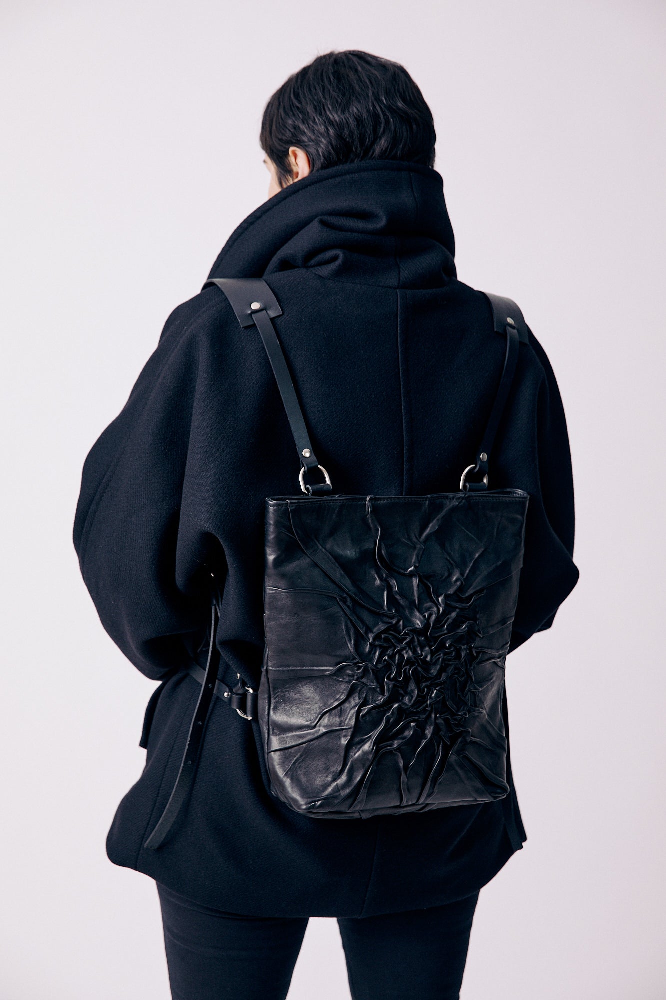 TEXTURED BACKPACK